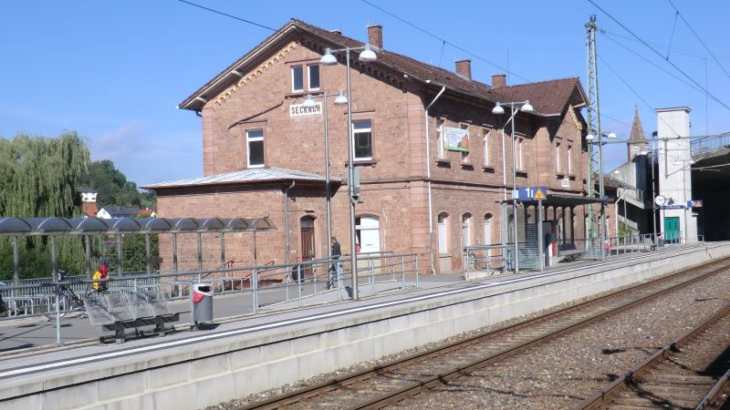  Bahnhof Seckach 